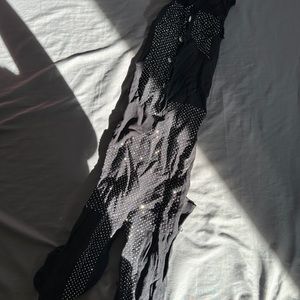 Black Diamanté jumpsuit